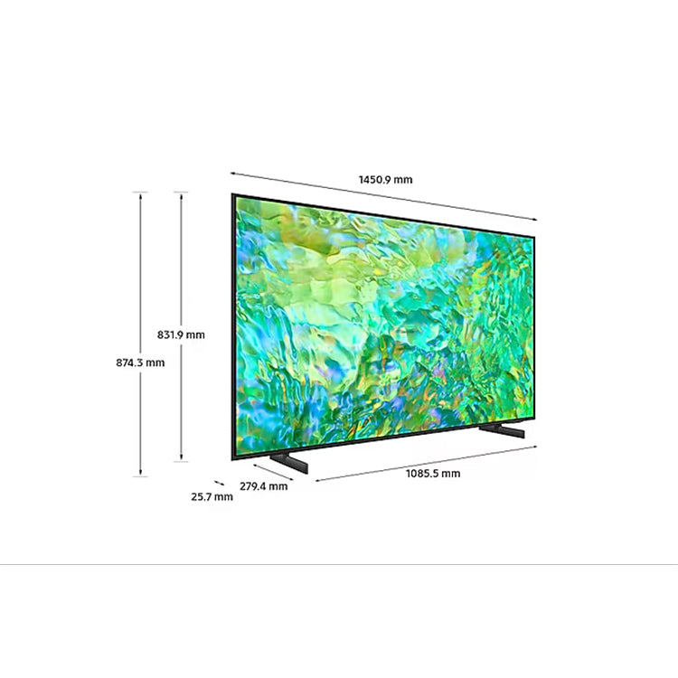 SAMSUNG 65" Crystal UHD CU8000 4K Smart TV